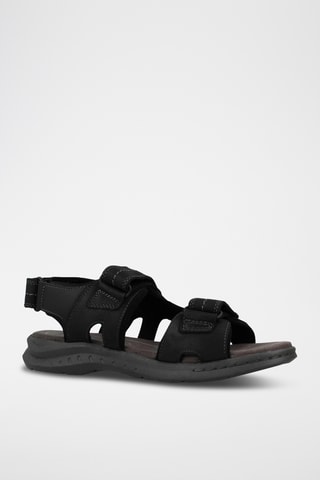 Sandales en cuir Walkford - Noir