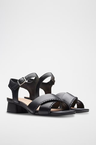 Sandales en cuir Serina35 Cross - Noir