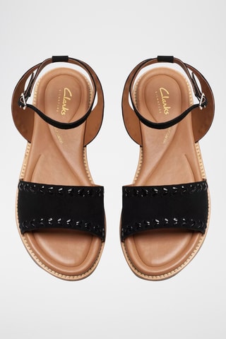 Sandales en nubuck Maritime - Noir