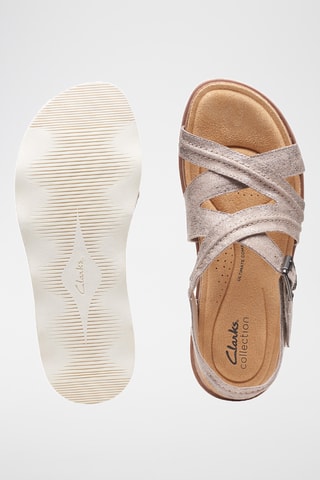 Sandales en cuir Brynn - Taupe