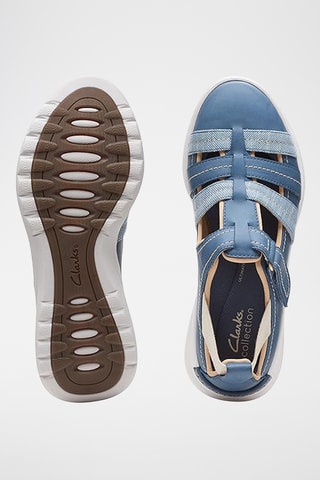 Sandales en cuir Teagan Step - Bleu clair