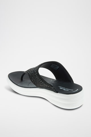 Tongs compensées Drift - Noir