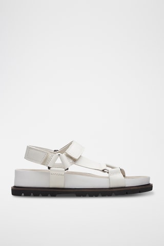 Sandales en cuir Orianna - Blanc