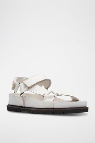 Sandales en cuir Orianna - Blanc