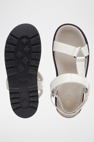 Sandales en cuir Orianna - Blanc