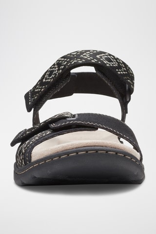 Sandales en nubuck Amanda - Noir