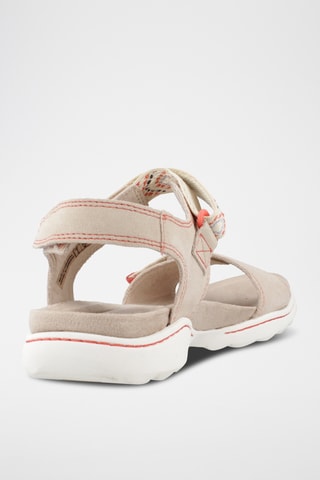 Sandales en nubuck Amanda - Beige