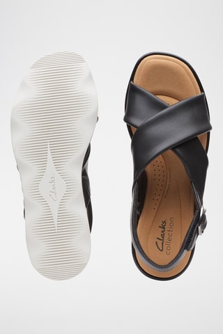 Sandales plateformes Clara - Noir