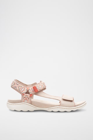 Sandales en nubuck Amanda - Beige