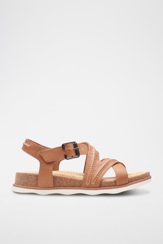 Sandales en cuir Brynn - Beige clair