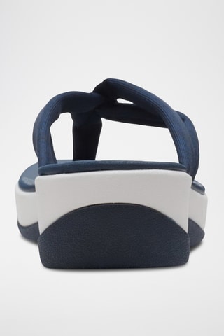 Tongs compensées Arla - Bleu marine