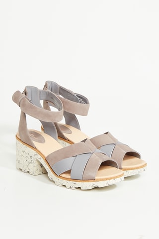 Sandales à talons Mixed - Taupe