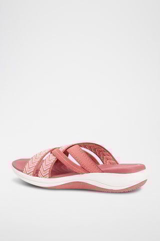 Mules plateformes Mira - Rose