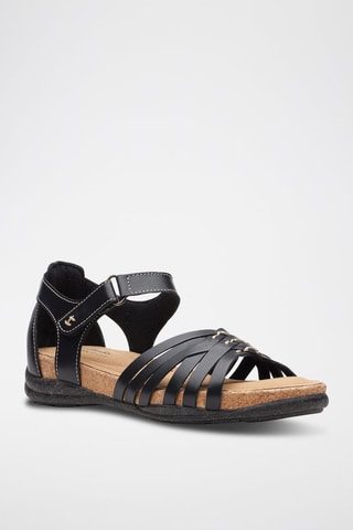 Sandales en cuir Roseville Cove - Noir