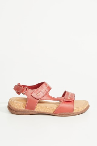 Sandales en cuir Roseville Mae - Rouge