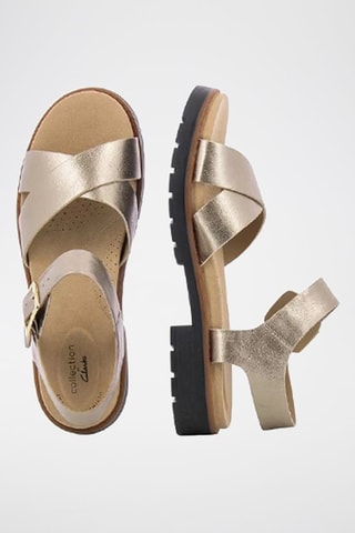 Sandales en cuir Orinoco - Doré