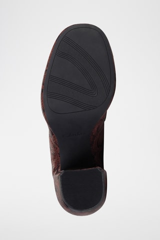 Mocassins à talons en cuir x Martine Rose - Marron