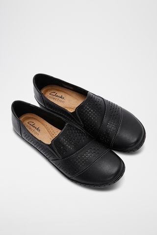 Mocassins en cuir Cora - Noir