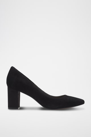 Escarpins en nubuck Aubrie - Noir