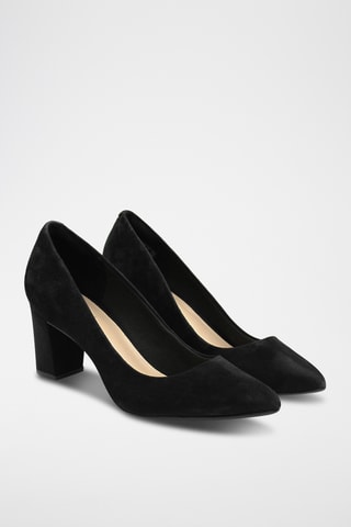 Escarpins en nubuck Aubrie - Noir