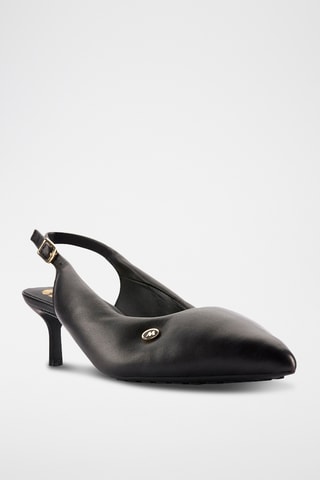 Escarpins en cuir x Martine Rose - Noir
