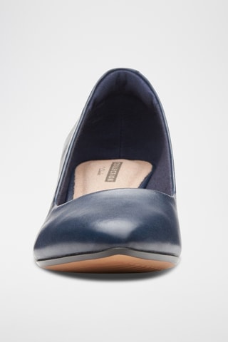 Escarpins en cuir Linvale - Bleu marine