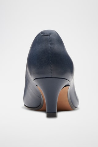 Escarpins en cuir Linvale - Bleu marine