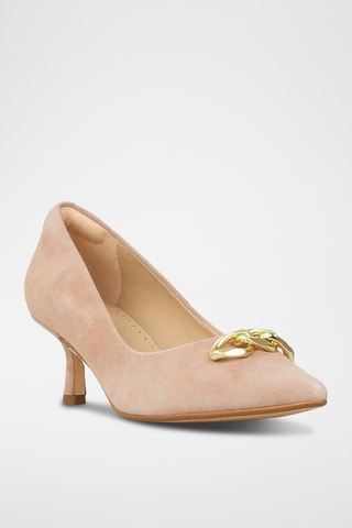 Escarpins en nubuck Violet55 - Beige