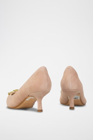 Escarpins en nubuck Violet55 - Beige