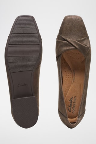 Ballerines en cuir Tilmont Dalia - Doré