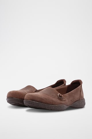 Ballerines en cuir Roseville - Marron