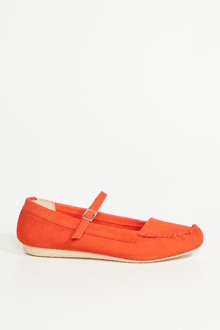 Babies en nubuck Freckle - Orange