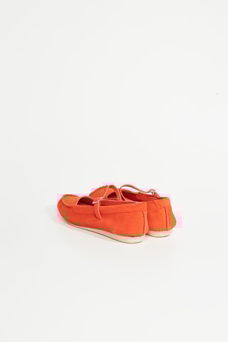 Babies en nubuck Freckle - Orange