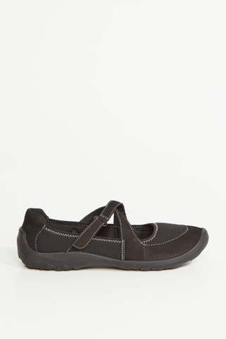 Babies en cuir Fiana - Noir