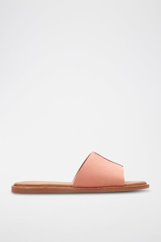 Mules en nubuck Karsea - Corail