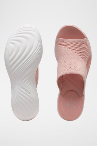 Mules compensés Marin Coral - Rose poudré