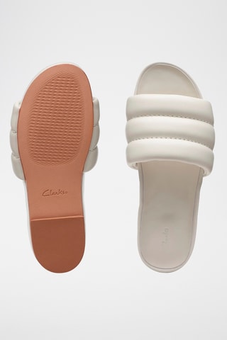 Mules en cuir Pure Soft - Ecru