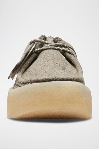 Mules en nubuck WallabeeCup Lo - Vert olive