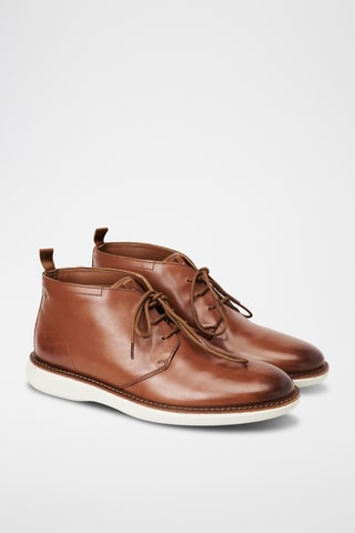 Boots en cuir Brantin - Marron