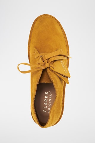 Boots en nubuck Desert Coal - Moutarde