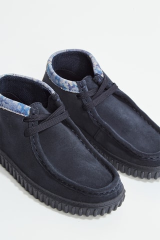 Boots en cuir Torhill - Bleu