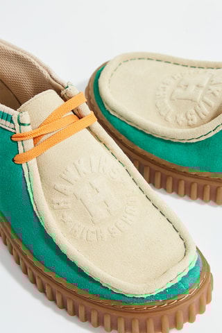 Boots en nubuck Torhill Hi x Stranger Things - Vert