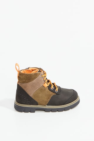 Boots en cuir Lorcam Hike - Kaki