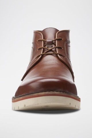 Boots en cuir Bayhill - Marron foncé