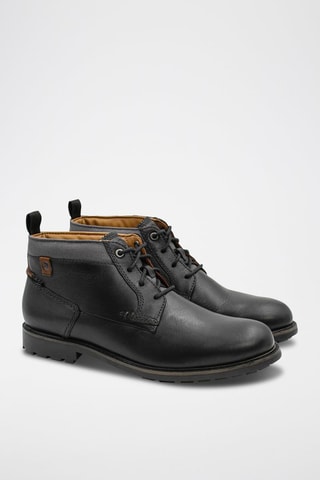 Boots en cuir Bowser - Noir