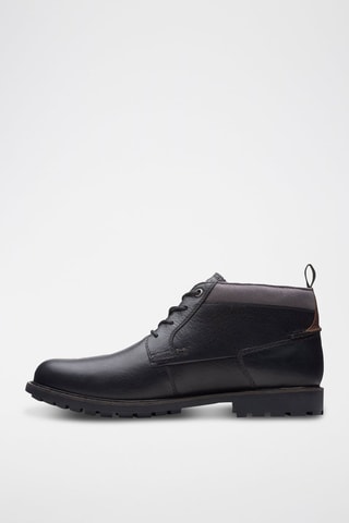 Boots en cuir Bowser - Noir