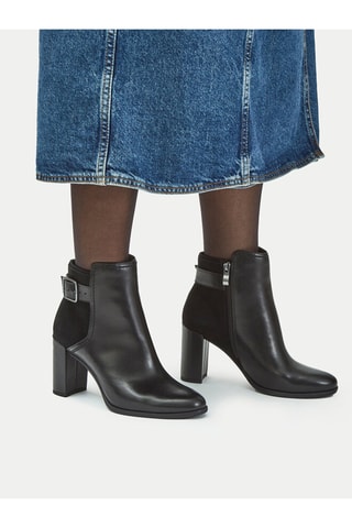 Bottines en cuir Freva85 - Noir