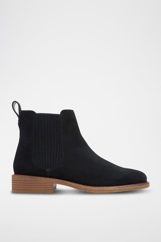 Bottines Chelsea en nubuck Cologne - Noir
