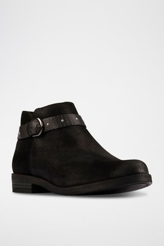 Bottines en nubuck - Noir