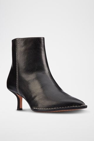 Bottines en cuir Thorna - Noir